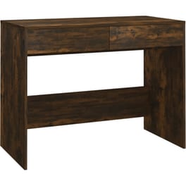 Γραφείο VidaXL από Μοριοσανίδα 101x50x76,5 cm - Καπνιστή Δρυς