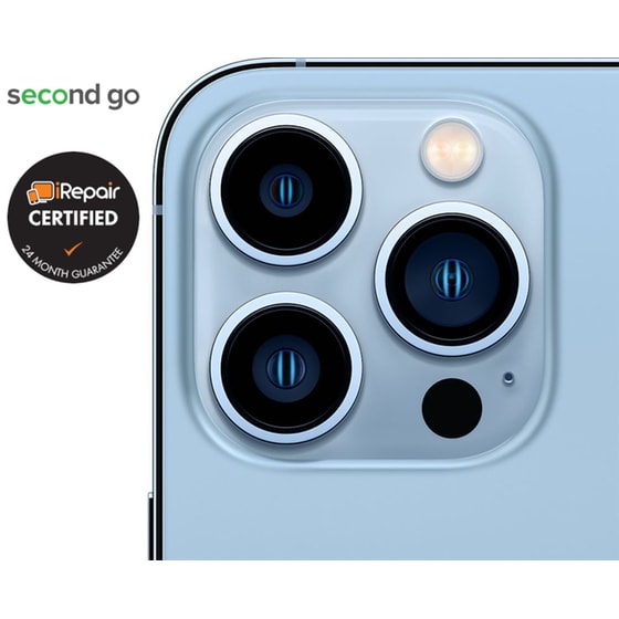 Μεταχειρισμένο Apple iPhone 13 Pro 256GB Sierra Blue second go Certified by iRepair image 4
