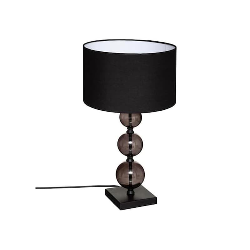 Επιτραπέζιο Φωτιστικό Πορτατίφ Με Μαύρο Καπέλο, 27×52 Cm, Table Lamp
