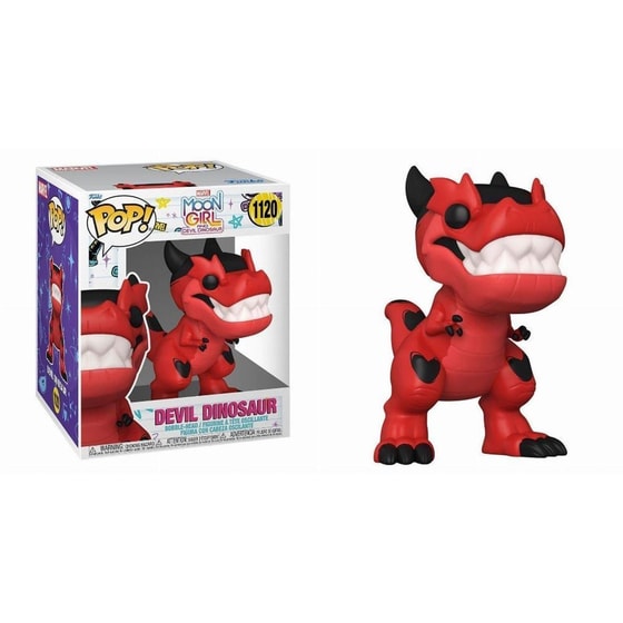 Funko Pop! Marvel - Moon Girl & Devil Dinosaur - Devil Dinosaur #1120 Supersized image 0