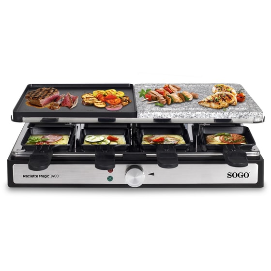 SOGO BAR-SS-10387 2000 W Μαύρο Ηλεκτρική Ψηστιέρα image 7