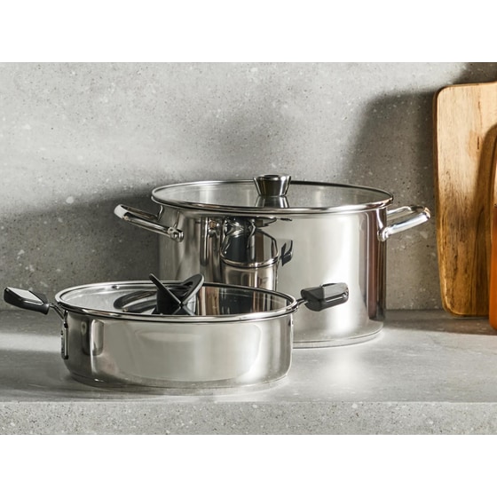 Κατσαρόλα TEFAL E3366355 26 cm Inox image 4