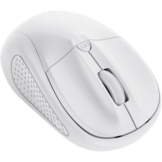 Trust Primo Wireless Ασύρματο Ποντίκι Matt White image 1