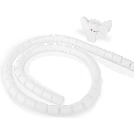 Διαχειριστής Καλωδίων Nedis Spiral Sleeve CMSW2832WT200 - Λευκό image 1