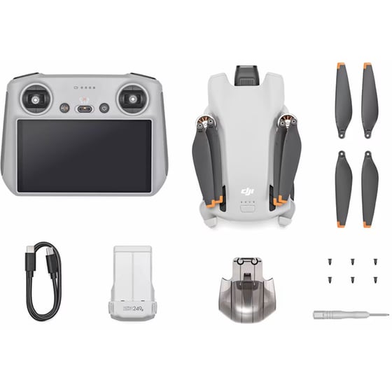 Drone Dji Mini 3 με RC GL - Γκρι image 6