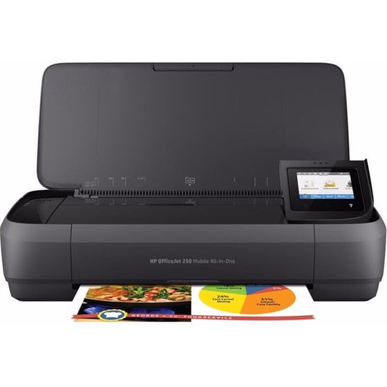 HP OfficeJet 250 Εγχρωμο Φορητό Πολυμηχάνημα Inkjet A4 με WiFi (CZ992A) image 1