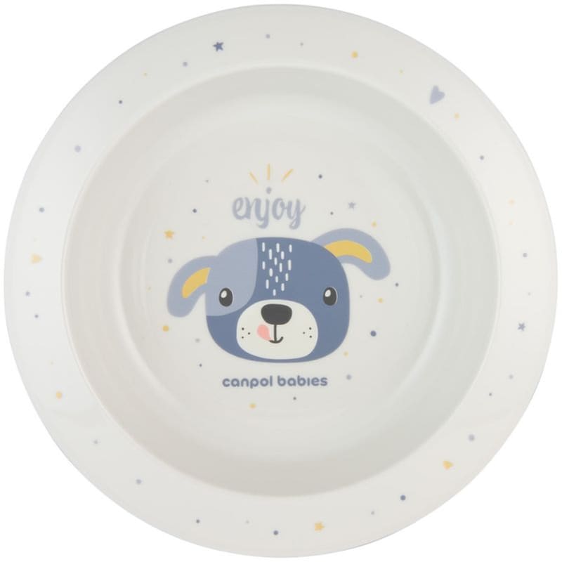 CANPOL Canpol Πλαστικό Μπολάκι 270 Ml - Cute Dog