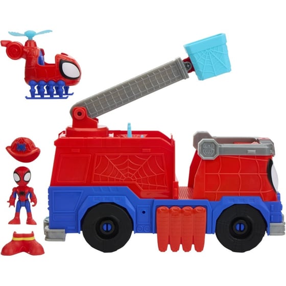Marvel Spidey and his Amazing Friends Rescue-Webs Fire engine image 3