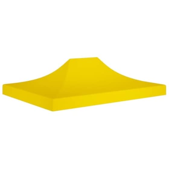 Vidaxl Κάλυμμα Τέντας Εκδηλώσεων Κίτρινο 4,5 X 3 Μ. 270 Γρ/μ² image 1