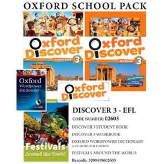 Oxford Discover 3 Pack - EFL - 02603 image 0