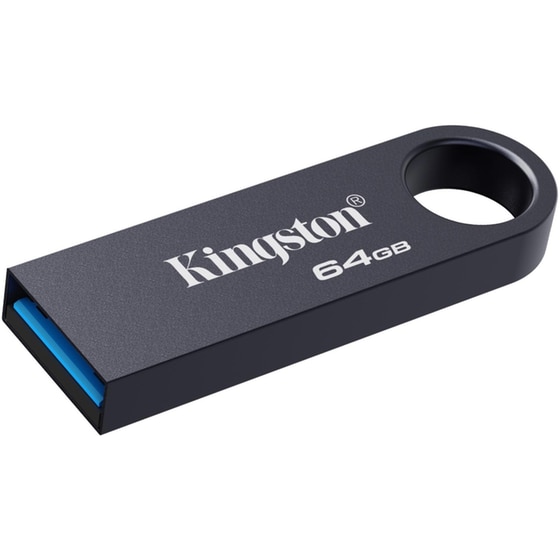 Kingston DataTraveler SE9 G3 64GB 3.2 Stick - Dark Nickel image 1