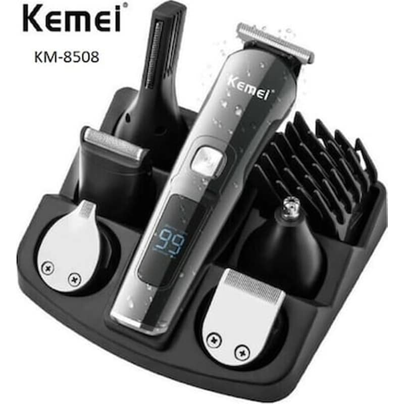 Σετ Ανδρικής Περιποίησης KEMEI KM-8508 11 σε 1