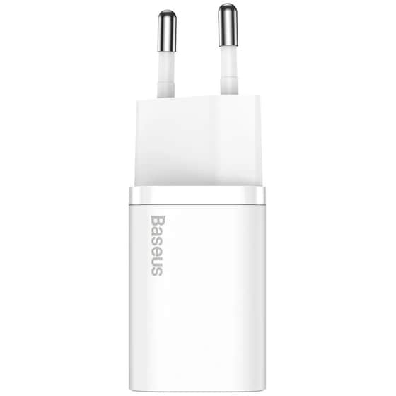 Φορτιστής Πρίζας Baseus Ccsup-j02 Super Si Usb-C 30W - White image 1