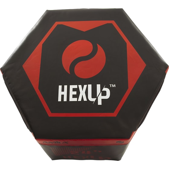 Πλειομετρικό Εξάγωνο Κουτί Amila HEXUP™ 60 cm - Κόκκινο/ Μαύρο image 1