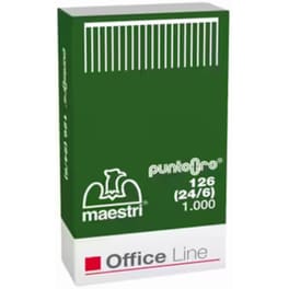 Σύρματα Συρραπτικού Ανταλλακτικά Maestri Oro 126 1000 Τεμάχια