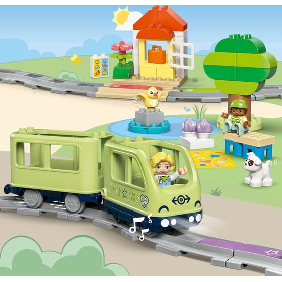 LEGO® DUPLO® Town Διαδραστικό Τρένο για Περιπέτειες (10427) image 4