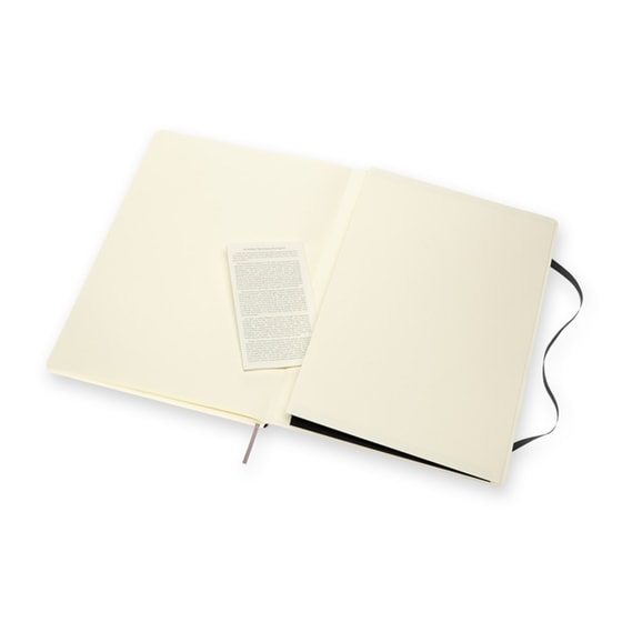 Σημειωματάριο Moleskine Dotted Soft Μαύρο Α4 image 2