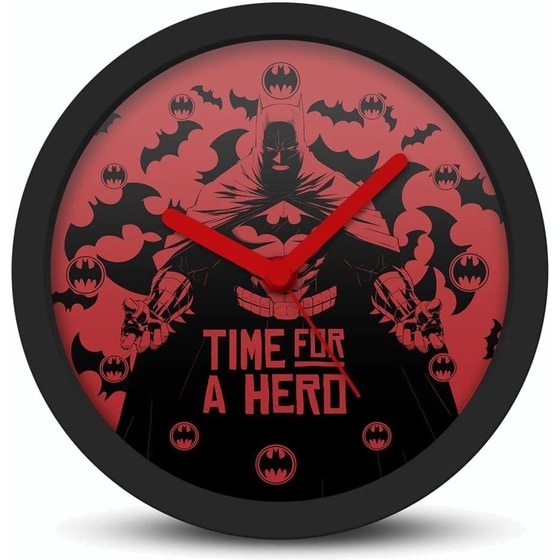 Αναλογικό Ρολόι Pyramid International Batman Time for a Hero 13 cm - Κόκκινο/Μαύρο image 0