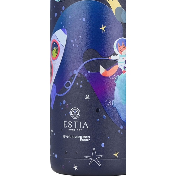 Παιδικός Θερμός Estia Home Art Wonder Bottle Save the Aegean Solar Jump 500ml image 2