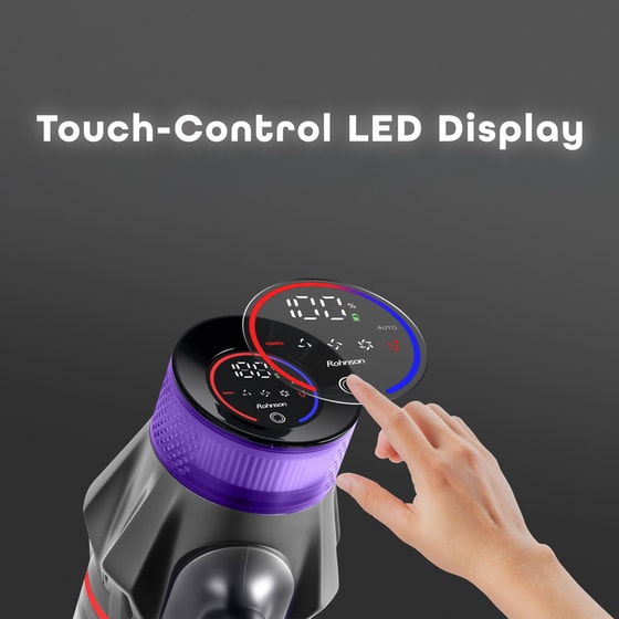 ROHNSON MAMBA M35 28.8 V 0.6 L Μπλε Aqua Σκούπα Stick image 8