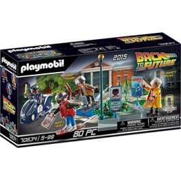PLAYMOBIL® Back to the Future Μέρος 2ο Περιπέτειες με τα Ιπτάμενα Πατίνια (70634)
