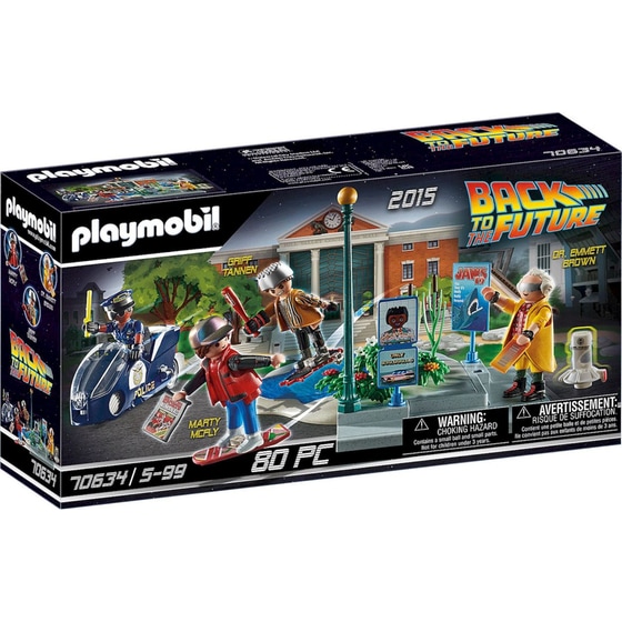 PLAYMOBIL® Back to the Future Μέρος 2ο Περιπέτειες με τα Ιπτάμενα Πατίνια (70634) image 0