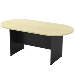 Γραφείο Συνεδριάσεων Woodwell από Μελαμίνη 240x120cm - Φυσικό/Ανθρακί