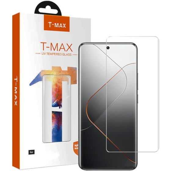 Προστατευτικό οθόνης Xiaomi 14 Pro - T-Max Liquid Full Glue 3D Tempered Glass 0.33cm 9H image 0