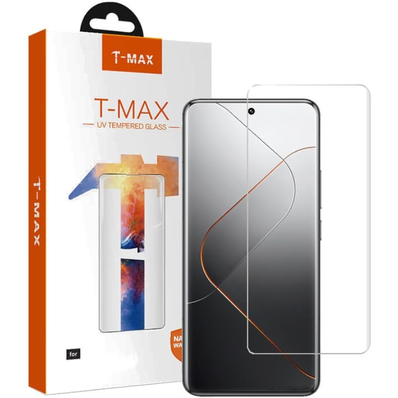 T-MAX Προστατευτικό οθόνης Xiaomi 14 Pro - T-Max Liquid Full Glue 3D Tempered Glass 0.33cm 9H