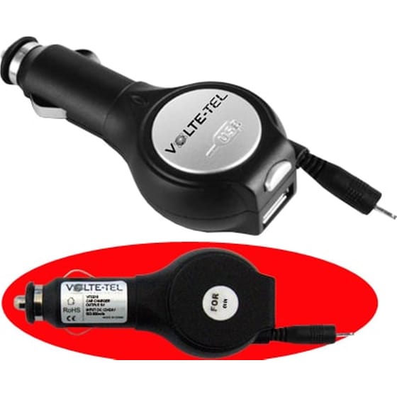 Φορτιστής Αυτοκινήτου Volte-Tel Nokia VTC019 - Μαύρο image 0
