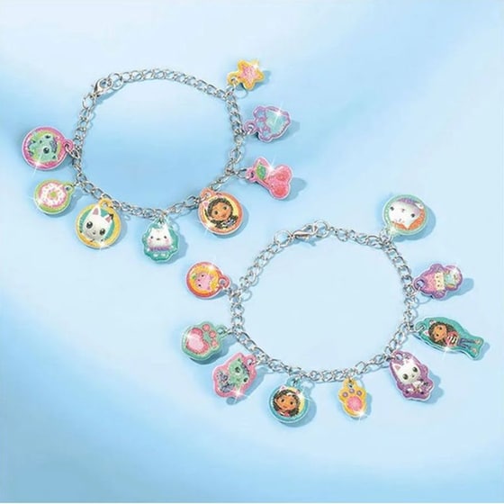 Σετ Δημιουργίας Totum Gabby's Dollhouse Glitter Charm Bracelets image 1