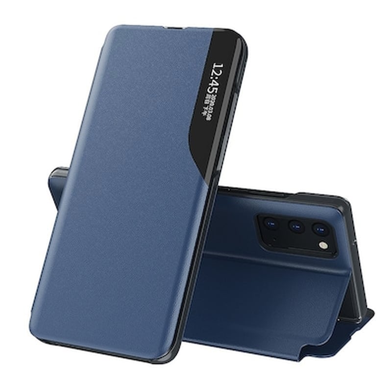 ANCUS Θήκη Apple iPhone 12 Pro Max - Ancus Smart Flip View Book Case - Blue