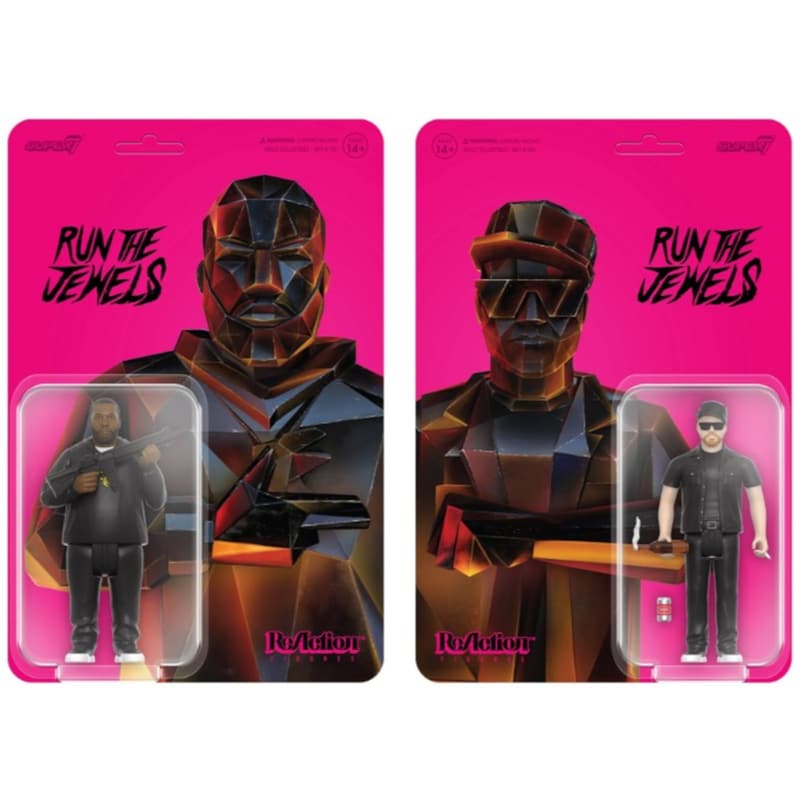 Φιγούρα Super7 - Dangerous Killer Mike And El-P 2-Pack Reaction Figures