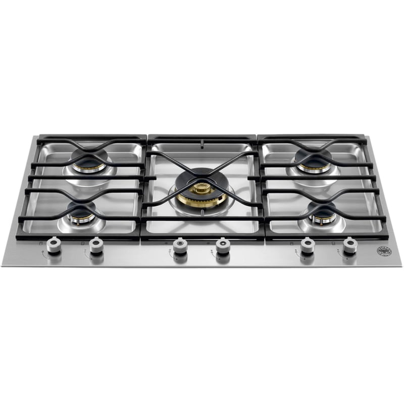 BERTAZZONI PM36500X(GPL) 89 cm Inox Εστία Υγραερίου Αυτόνομη BERTAZZONI