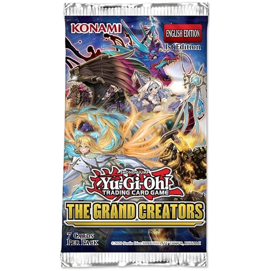 Konami Κάρτες Yu-Gi-Oh! The Grand Creators Booster image 0