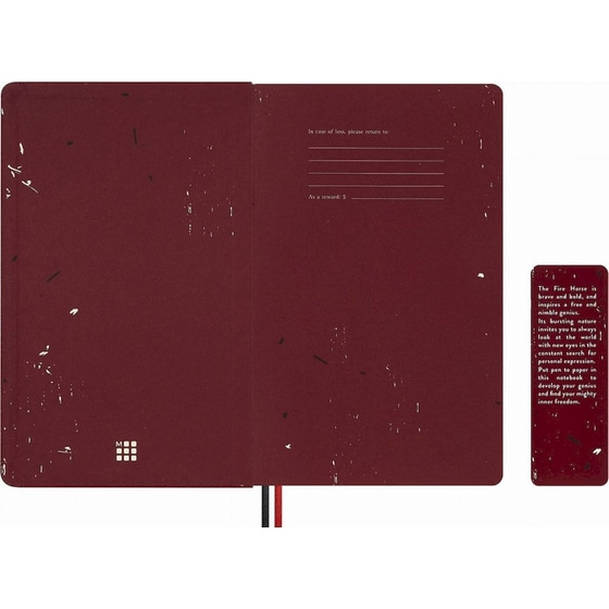Σημειωματάριο Moleskine Year of the Horse Ριγέ Woodcut L Hardcover (1 Τεμάχιο) image 1