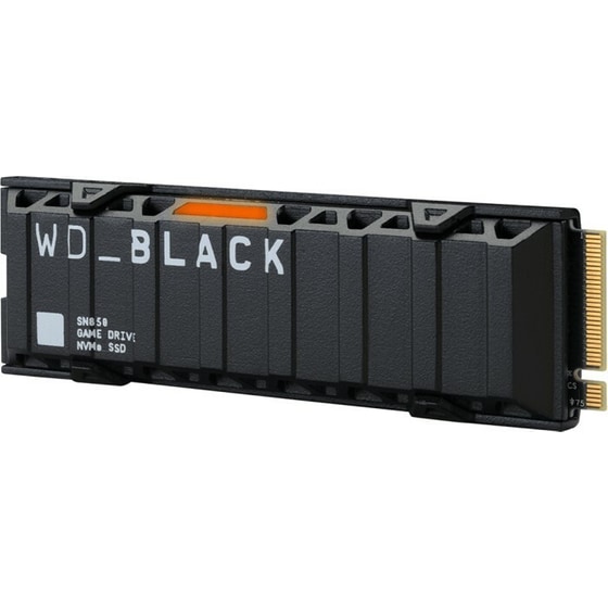 HD WD SSD SN850 NVME HS 500GB PS5 - Black image 1