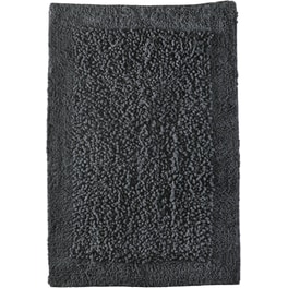 Πατάκι Μπάνιου Rythmos Home Rimmon Ορθογώνιο Βαμβακερό 50x80 cm - Ανθρακί