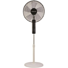 EUROLAMP 300-20016 Ανεμιστήρας Δαπέδου Με Ορθοστάτη Και Τηλεχειριστήριο 60W Μαύρο