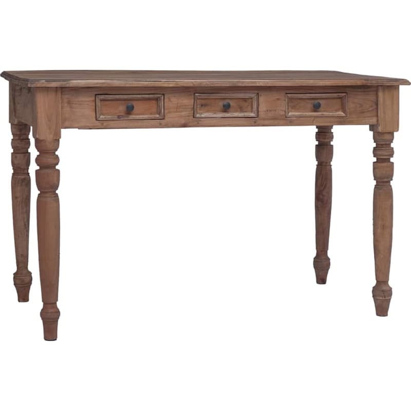 Γραφείο VidaXL με Συρτάρια από Μασίφ Μαόνι 117x57x75 cm