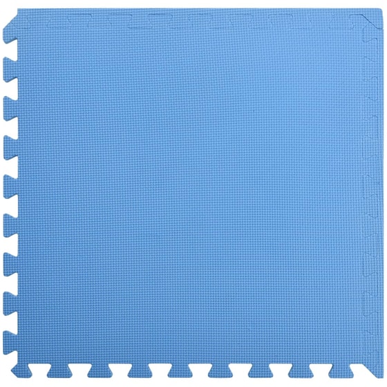 Δάπεδο Γυμναστικής VidaXL από EVA Foam Σετ 6 Τμχ 60x60 cm - Μπλε image 3