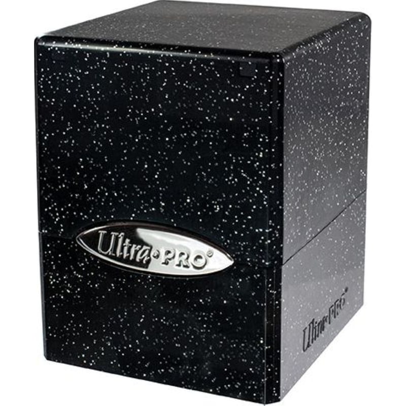 Ultra Pro Satin Tower Glitter Black