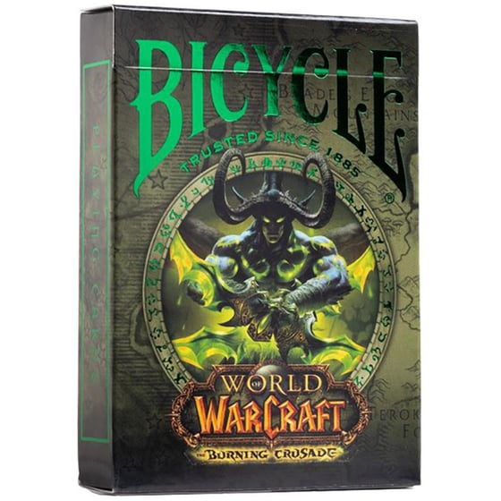 Τράπουλα Bicycle - World Of Warcraft Burning Crusade image 0