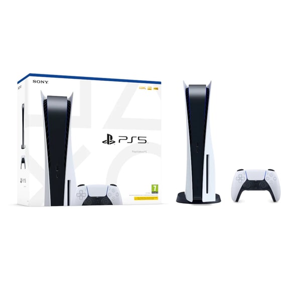 Sony PlayStation 5 & DualSense Wireless Controller & NBA 2K22 Jumpstart image 1