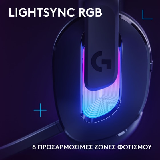 Logitech G G522 LIGHTSPEED Wireless Gaming Headset  Μαύρα image 1