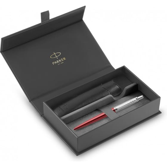Σετ Στυλό & Θήκη Parker Jotter Core Kensington CT Ballpoint Red (2 Τεμάχια) image 0