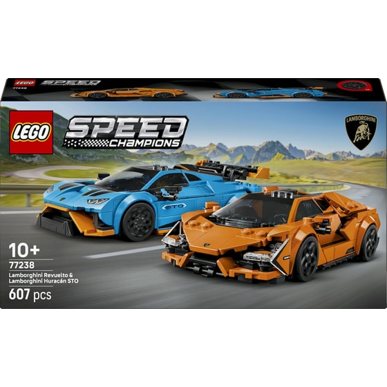 LEGO® Speed Champions Lamborghini Revuelto & Huracán STO (77238) image 0