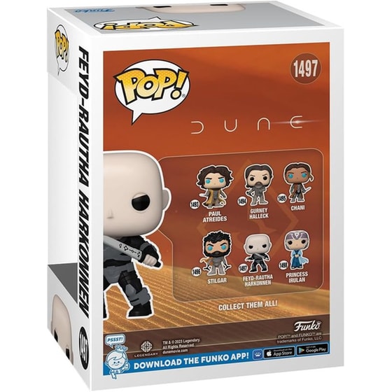 Funko Pop! Dune - Dune - Feyd-Rautha Harkonnen #1497 image 1