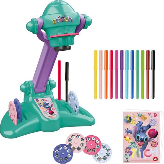 Παιχνιδολαμπάδα Προτζέκτορας Ζωγραφικής Stitch image 1