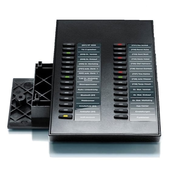 Βάση Για Τηλέφωνο Voip Auerswald Comfortel Xtension300 Tastenerw. Μαύρη image 0